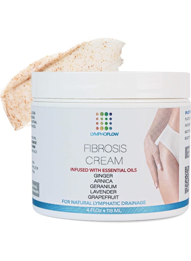 Bruizex Fibrosis Treatment Cream for Liposuction & BBL Post Surgery Recovery, Body Scrub For After BBL, Tummy Tuck, Works with MLD Body Massager Tools, Faja, Lipofoam, Essential Oils Infused, 4 Oz - Image 1